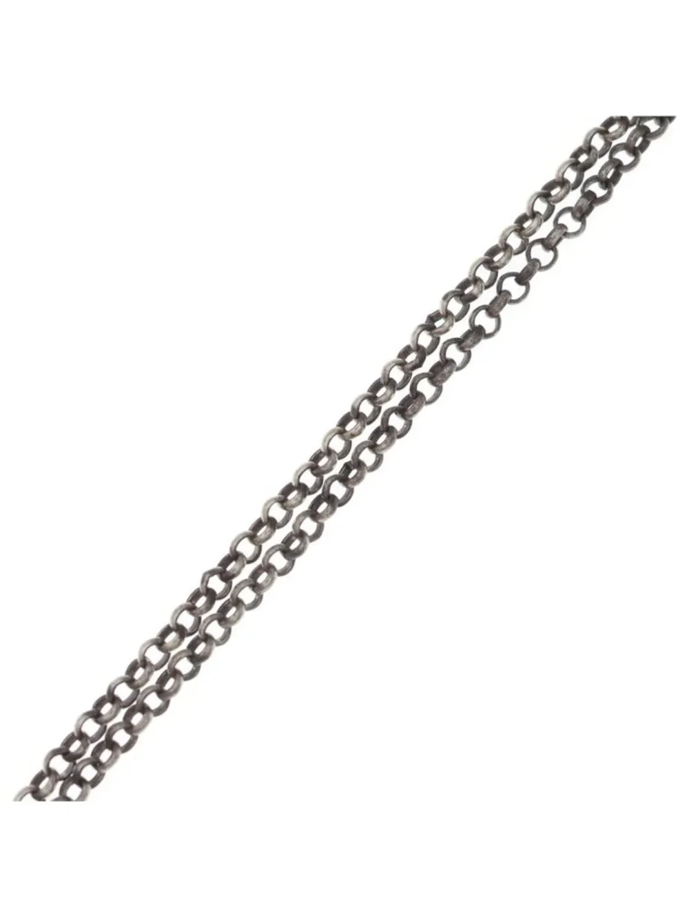 Chrome Hearts Neckchain Roll Chain Necklace Silver